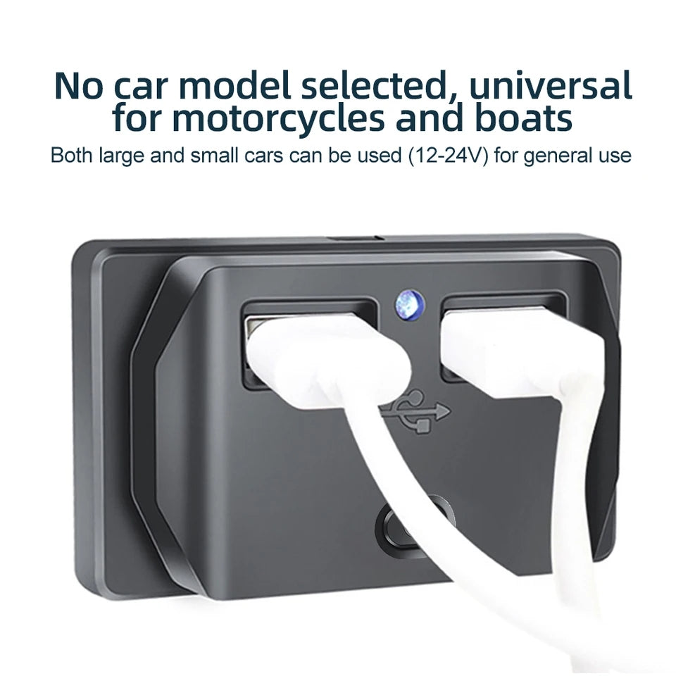 PD-tyypin C / QC 3.0 USB-laturi 12/24V loppu