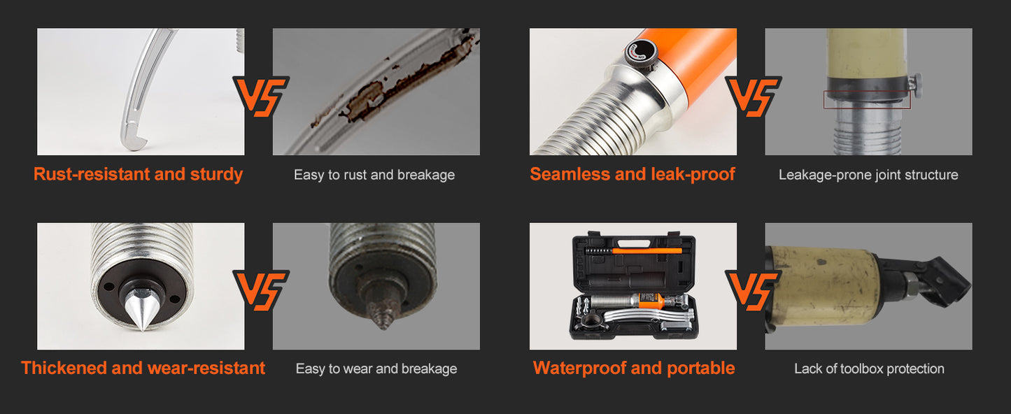 15tn hydraulinen ulosvedin