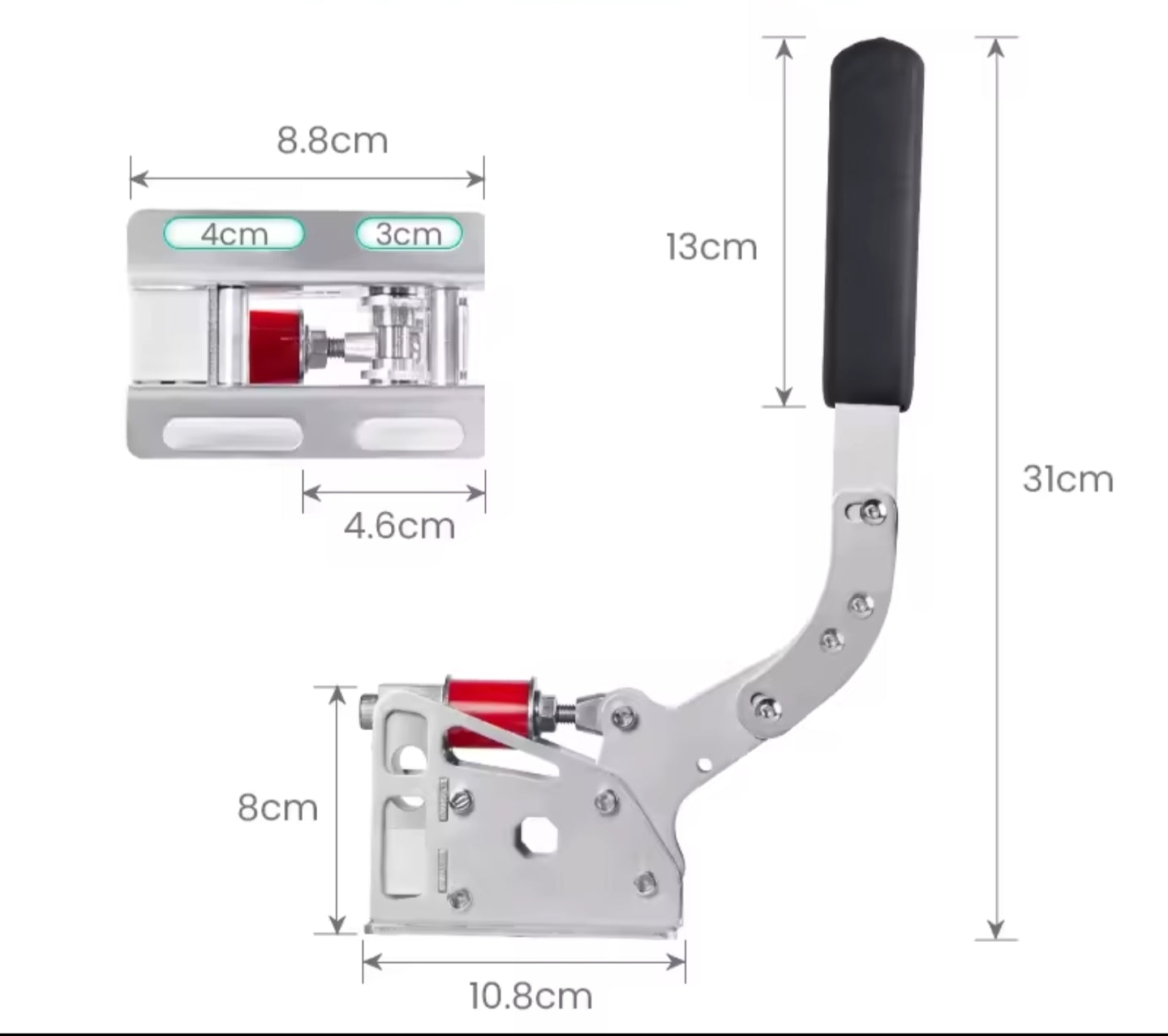 SIMSONN Usb käsijarru 200KG load Cell anturilla PC Simracing