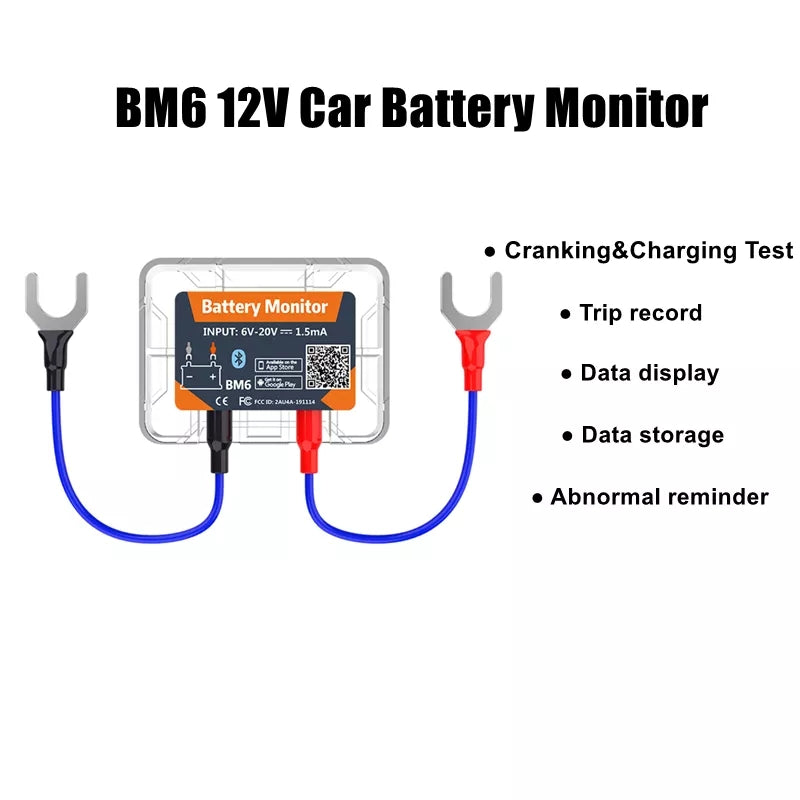 Bluetooth akkumonitori 6-20V valmistajan varasto