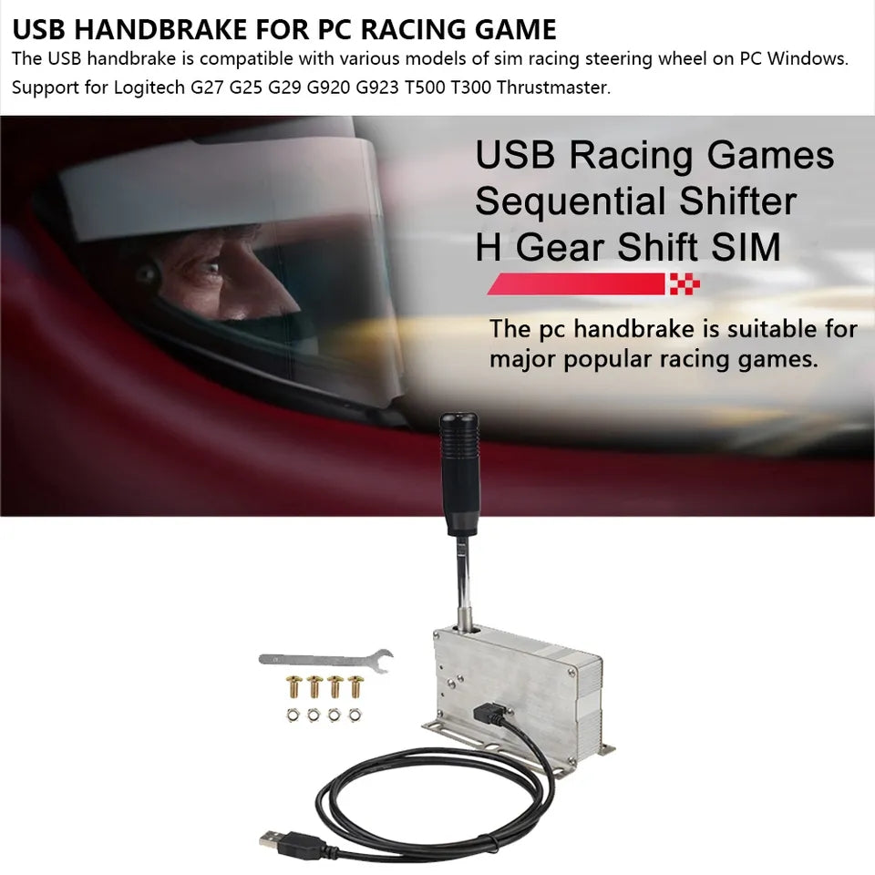 SimRacing seqventiaalinen shifteri USB PC