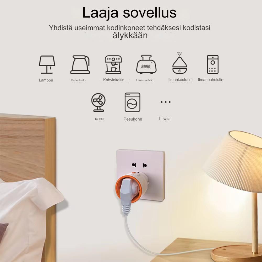 Tuya Smart Zigbee 3.0 Power Plug 16A EU Outlet 3680W virtamittauksella