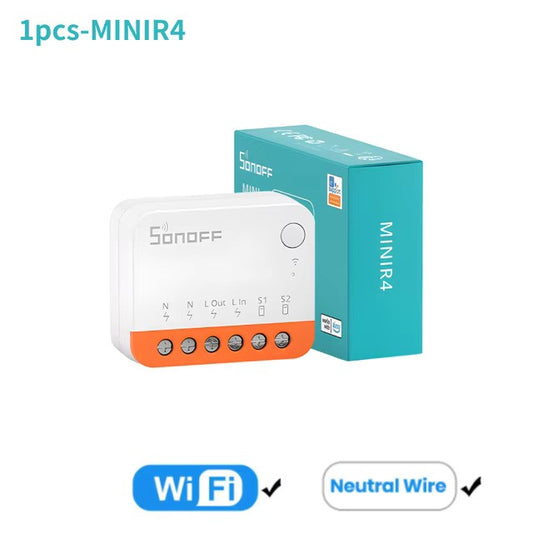 SONOFF Mini R4 Wi-Fi: Älykäs kytkin kahteen suuntaan