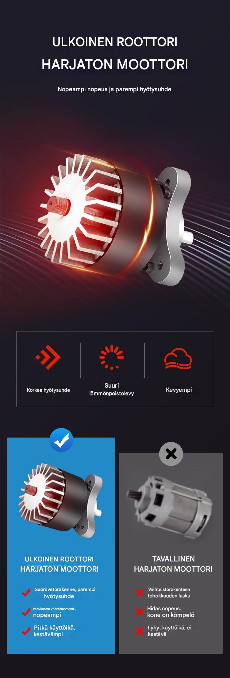 Makita yhteensopiva 18V harjaton ilmapuhallin – tehokas ja kevyt apuri kotiin ja puutarhaan
