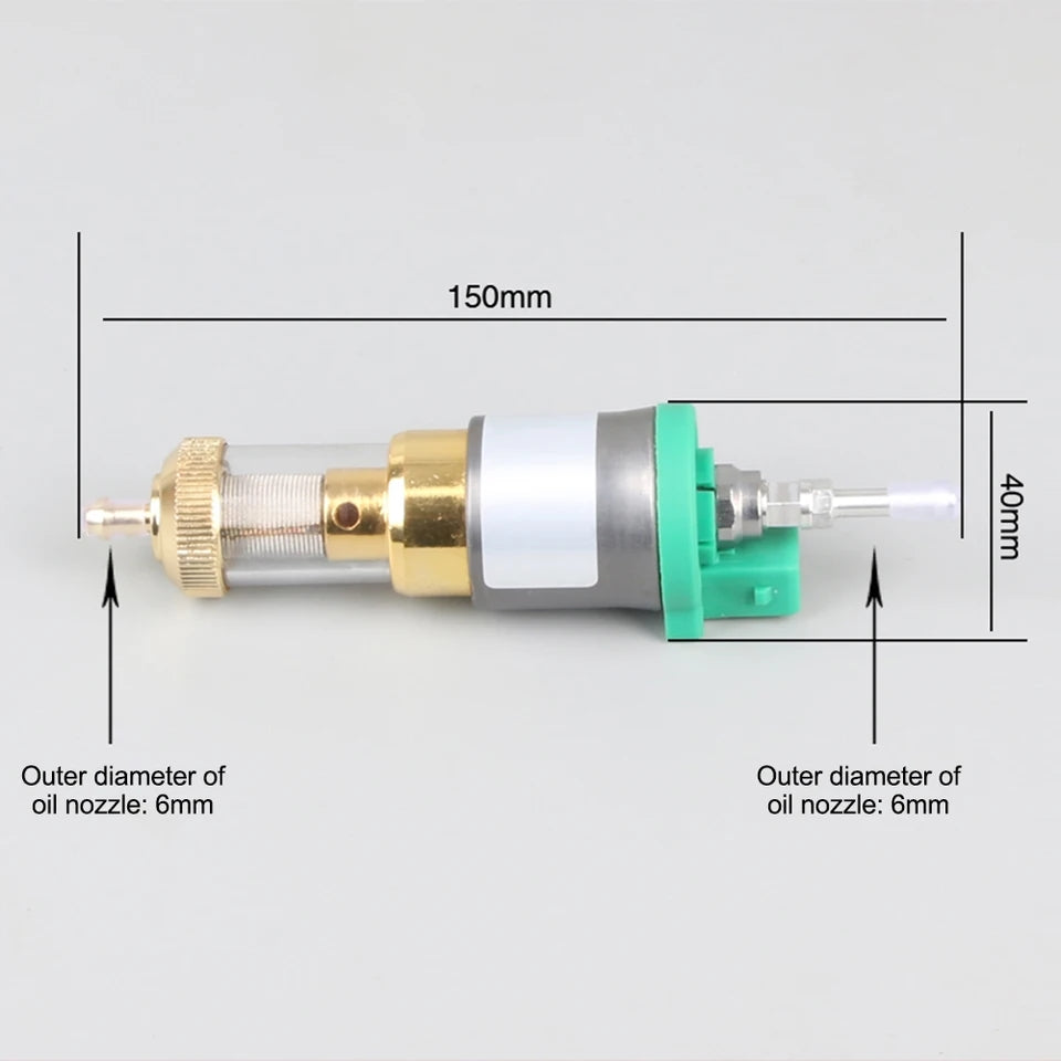 Hiljainen polttoainepumppu diesel lämmittimeen 12V 22ml