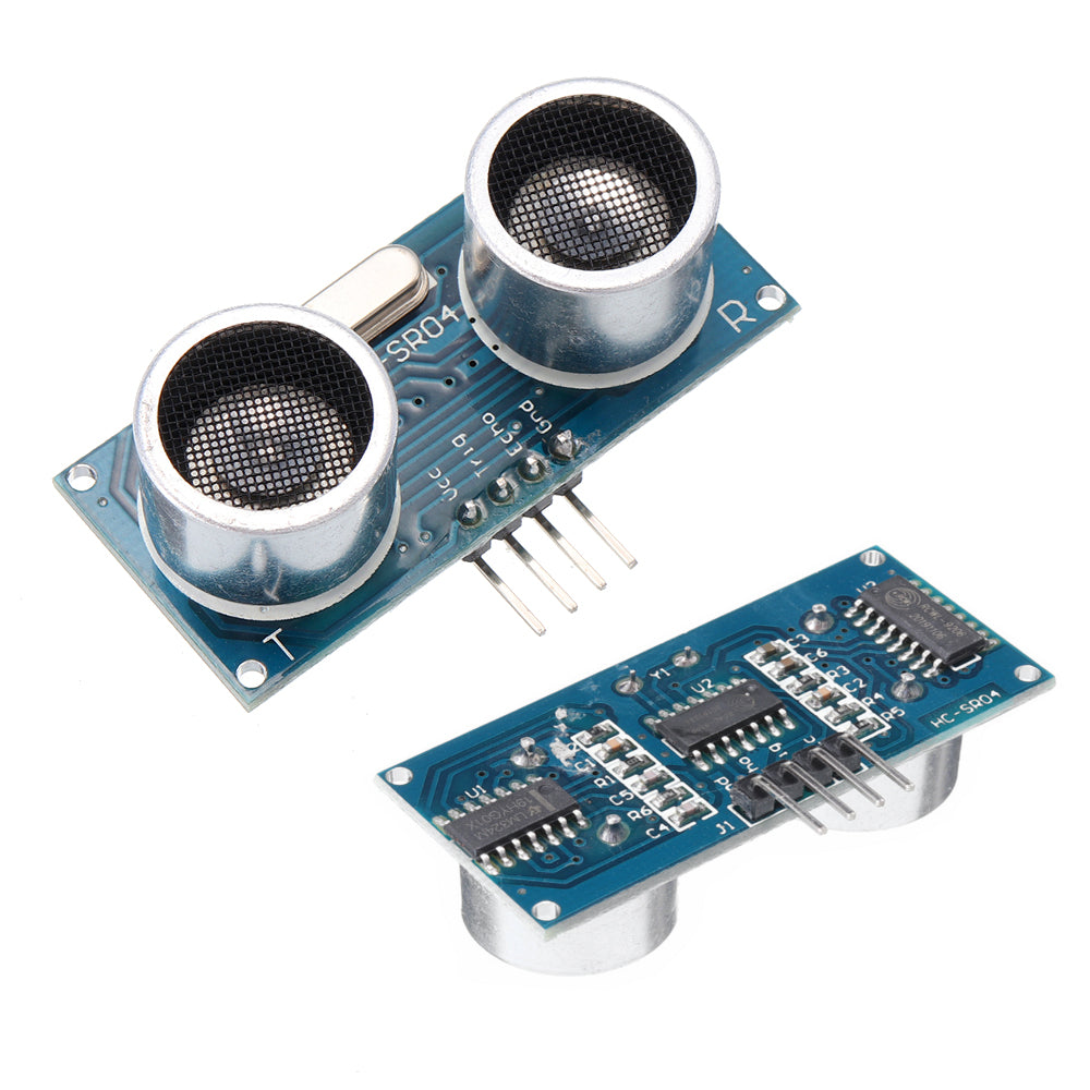 Ultrasegmentti / Ultraäänianturi HC-SR04 (3.3V-5V) – Etäisyysmittausmoduuli