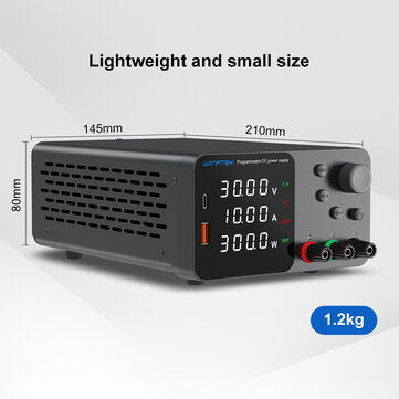 WANPTEK  säädettävä virtalähde 30V 10A - 120V 3A