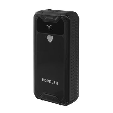 POPDEER PD-JX1 1500A 15000mAh Apukäynnistin, valaisin sekä virtapankki